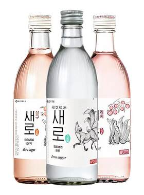 LOTTE初饮初乐九尾狐无糖烧酒