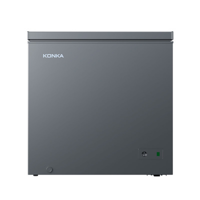 康佳203升小型冰柜家用冷柜节能减霜小容量保鲜冷藏冷冻两用囤货