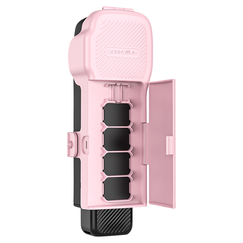sunnylife适用大疆dji pocket3口袋相机机身镜头滤镜收纳壳收纳包便携配件原装保护壳保护盖板多色保护套配件