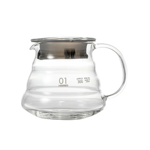 HARIO日本进口咖啡分享壶耐热玻璃手冲v60滤杯套装云朵壶器具XGS
