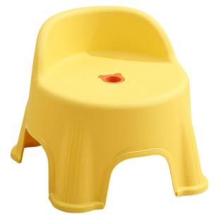 儿童小矮凳子家用靠背椅子换鞋凳幼儿园宝宝加厚餐椅防滑塑料凳子