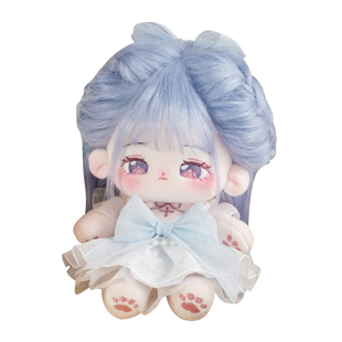 原创棉花娃娃20cm可爱裸娃菟眠眠炸毛娃玩偶无属性换装玩具正品