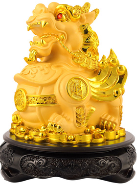 沙金貔貅摆件招财开业送礼