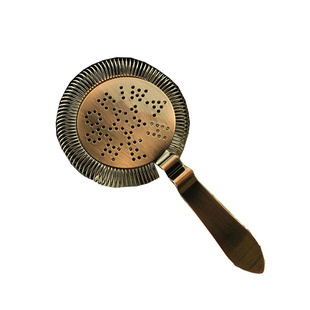 酒术不锈钢霍桑滤冰器调酒过滤器鸡尾酒隔冰器欧式strainer过滤网