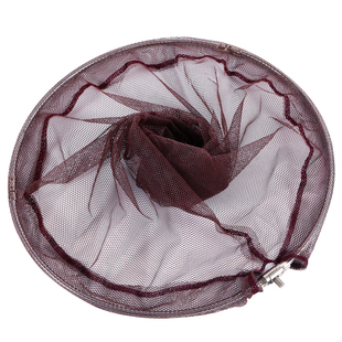 大眼抄网布抄网渔具抄网网头圈实心钓鱼网兜小眼不锈钢抄网头折叠