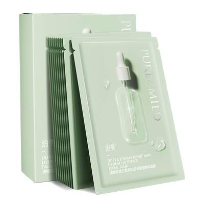 泊美油橄榄B5面膜补水保湿舒缓