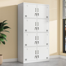 西安八门铁皮更衣柜学校宿舍钢制储物柜工厂员工浴室8门换衣柜子