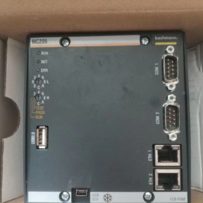 议价全新Bachmannn（巴赫曼）MC205 PLC模块MC205-1G/4GB