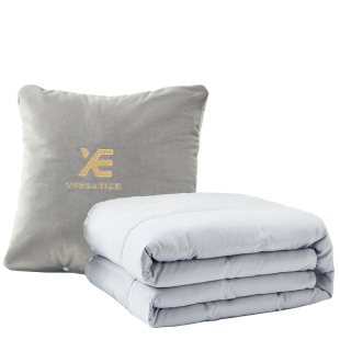 羽绒汽车抱枕被子两用高档礼品办公室沙发午休抱枕车载睡觉腰靠枕