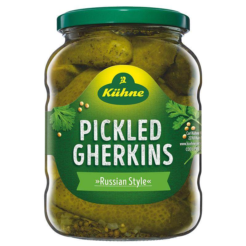 德国进口冠利酸黄瓜鸡尾酸甜青瓜仔汉堡三明治配菜0脂即食俄式菜