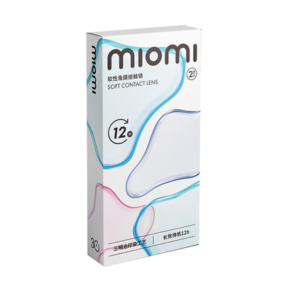 miomi米欧米月抛棕灰混血美瞳
