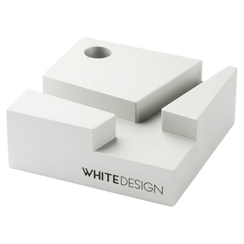 WhiteDesign简约多角度手机支架