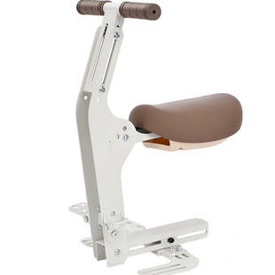 电动车儿童座椅可折叠电瓶车前置宝宝安全车座踏板摩托车通用坐椅