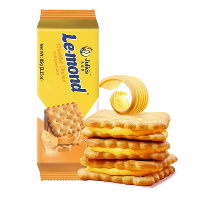 马来西亚进口茱蒂丝巧克力味乳酪夹心饼干6袋零食团购送礼礼盒