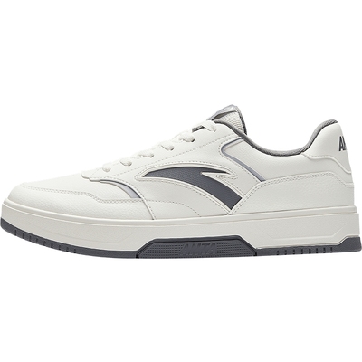 安踏百川经典小白鞋男板鞋