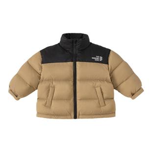 男童羽绒服黑金宝宝90白鸭绒外套儿童三防羽绒衣保暖夹克冬装童装