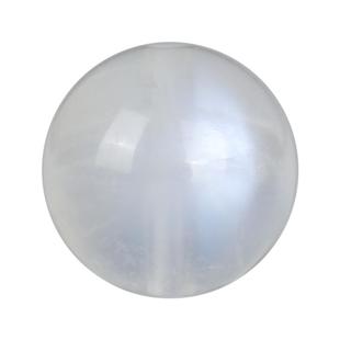 蓝光白月光石水晶圆珠子散珠近玻璃体奶油体手链耳饰项链diy配饰