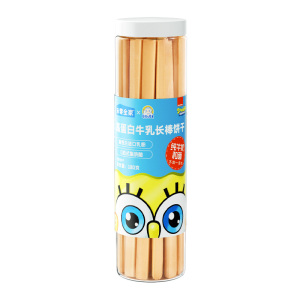 未零高蛋白牛乳长棒饼干儿童零食磨牙手指饼干满58送婴儿宝宝湿巾