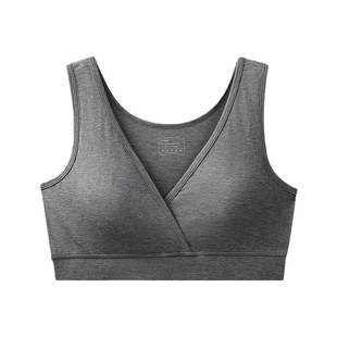 哺乳内衣产后喂奶专用睡觉可穿孕产妇哺乳胸罩文胸背心式a类孕期