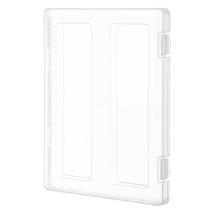 霜山A4文件收纳盒透明证件合同档案盒多功能学生试卷资料盒收纳袋