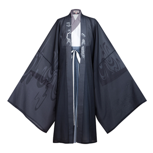 重回汉唐雷令宋制汉服男装直领大襟短衫裙原创正品设计中国风春秋