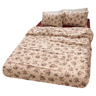 双层纱美姬轻奢风纯棉纱布亲肤床单床笠被套单件床品可配三四件套