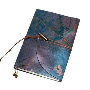 真我 竹子香云纱 非遗桑蚕丝手工手账手帐本布书衣日记A5A6笔记本