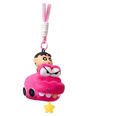 蜡笔小新跑跑萌力车毛绒香薰盲盒