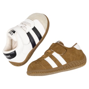 英贝米尼儿童学步鞋春秋女童软底休闲鞋透气耐磨百搭男宝宝小童鞋