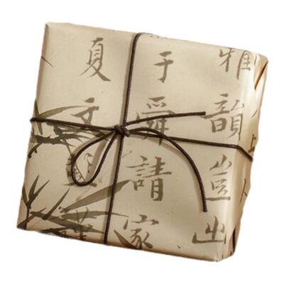 10张中式国风古风包装纸礼物礼品纸包书皮纸ins风生日情人节