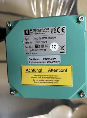 议价倍加福小车拉绳编码器ECA30PL-02A1A-SG1C1:12全新现货