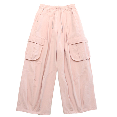 户外风休闲微锥廓形贴袋工装裤