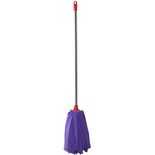 吸水毛巾布条拖把圆头家用老式墩布地拖免手洗拖布无水印一拖净