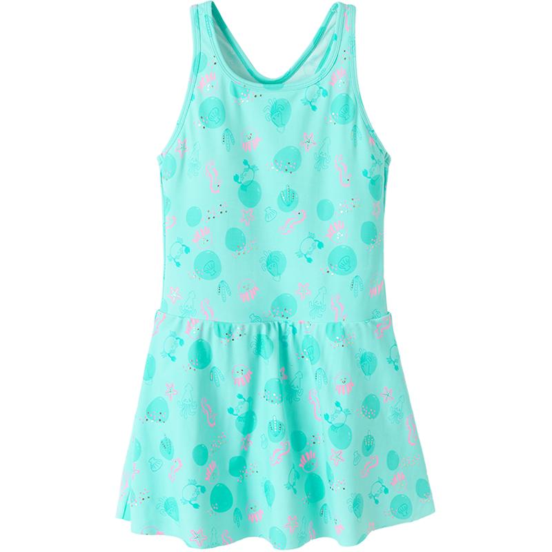 巴拉巴拉女童连体泳衣宝宝泳裙夏