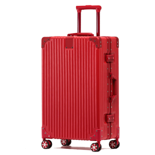 花花公子行李箱结婚拉杆箱万向轮女陪嫁旅行箱男密码登机箱子耐用