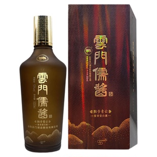 【云门酱酒】云门儒酱独步青云酱香型白酒53度 500ml单瓶装
