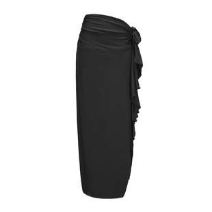 纪小白原创东方舞下装肚皮舞练功服莫代尔绑带大师裙舞匠裙显瘦新