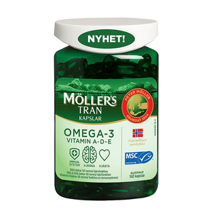 挪威Mollers沐乐思深海鱼油鳕鱼鱼肝油双效鱼油大脑鱼油心脏鱼油