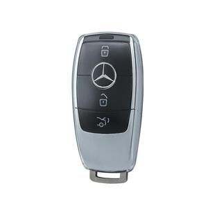 适用奔驰钥匙套e300l透明smart灵1一号c260lc200l glc/glb220包壳