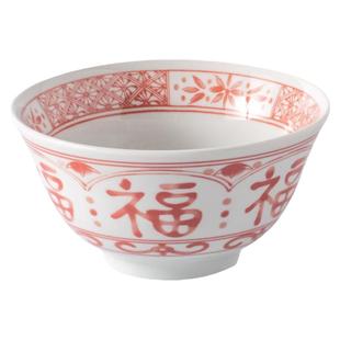 福字米饭碗家用精致陶瓷特别好看吃饭小碗个人专用中式釉下彩餐具