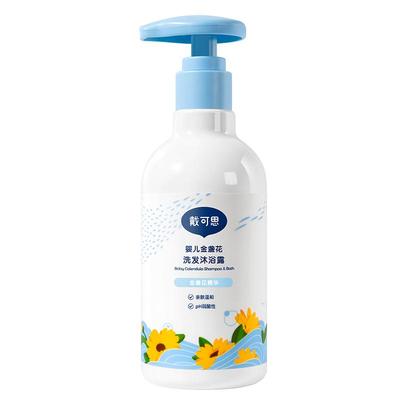 戴可思牛奶蛋白润护洗浴2合1无泪