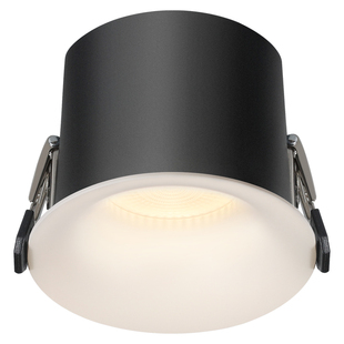 繁简热门乳胶漆同色筒灯嵌入式可可蛋奶法式奶油中古风汝窑射灯