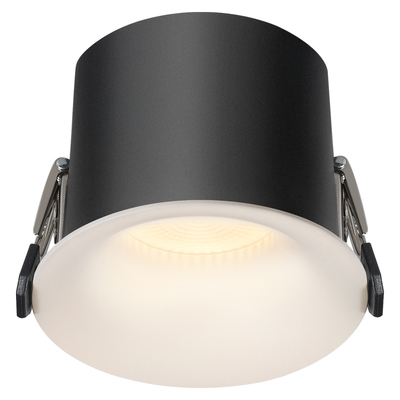 繁简热门乳胶漆同色筒灯嵌入式可可蛋奶法式奶油中古汝窑射灯9675