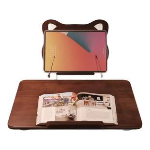 郡源学绘台学霸款实木双层阅读架倾斜桌面写字板儿童坐姿矫正器学习写作业读书看书支架画画多功能移动学习桌