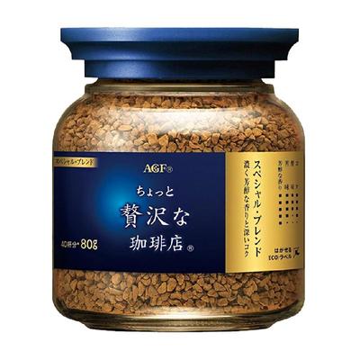 AGF特制混合风味提神速溶咖啡80g