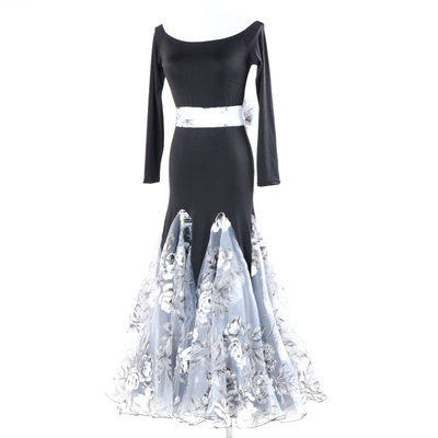 异国舞蹈花大蝴蝶结腰带摩登舞