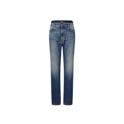PORTS1961女士九分直筒牛仔裤