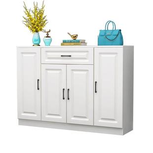 实木鞋柜家用门口客厅入户门厅柜简约经济大容量玄关柜阳台储物柜