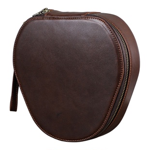 适用苹果AirPods Max头戴耳机包收纳包有线保护套耳机盒真皮复古