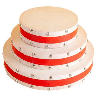 奥尔夫打击乐器双面羊皮鼓手鼓幼儿园老师新疆舞蹈考级铃鼓手拍鼓